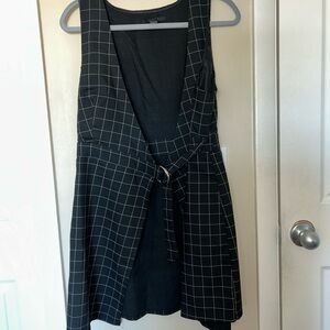 Forever 21 Black and White Checkered Dress